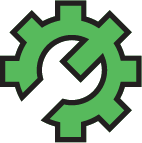Roof repair icon
