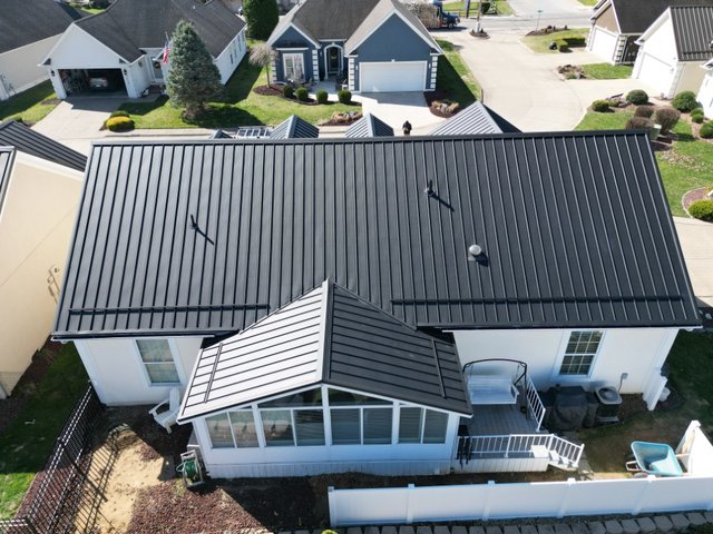 Roof replacement project by Platinum Home Exteriors